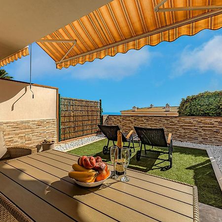 Spacious Ocean View Family Townhouse Puerto de Santiago  Bagian luar foto