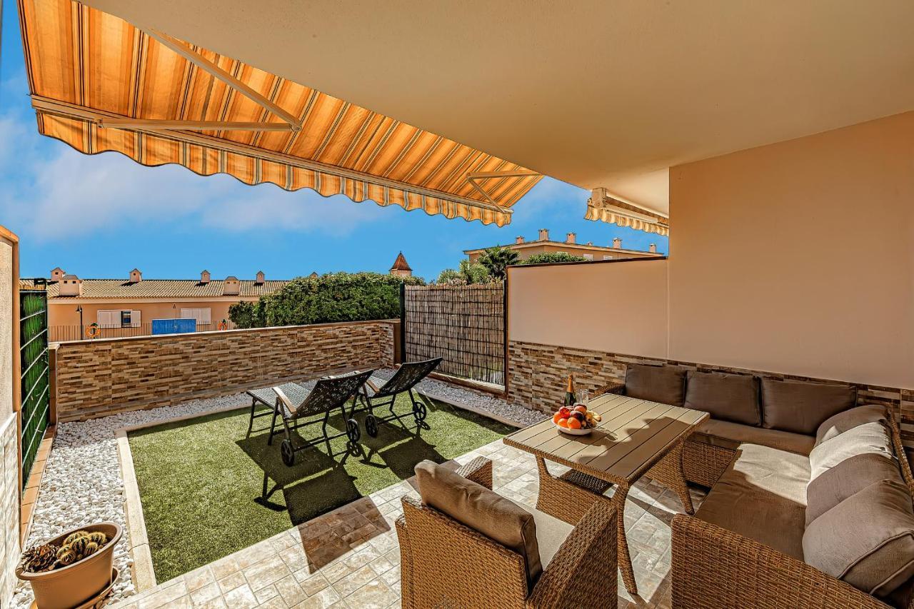 Spacious Ocean View Family Townhouse Puerto de Santiago  Bagian luar foto