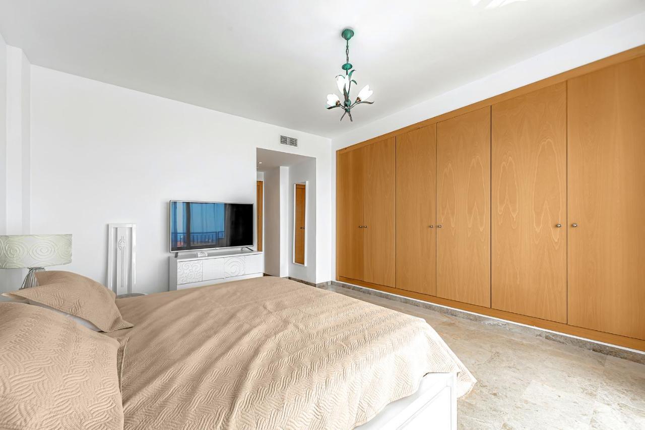 Spacious Ocean View Family Townhouse Puerto de Santiago  Bagian luar foto