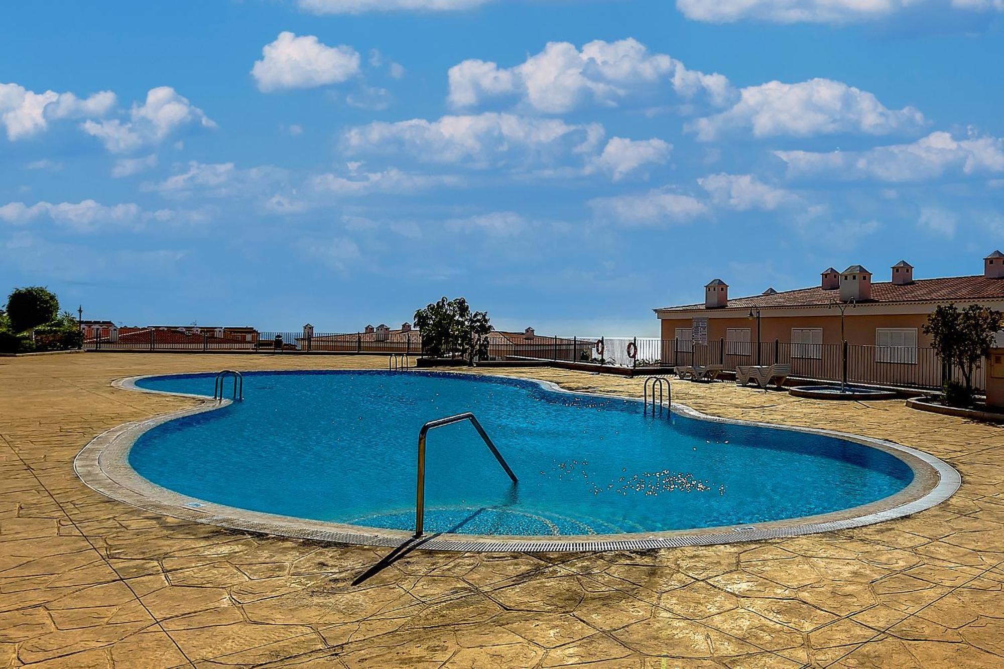 Spacious Ocean View Family Townhouse Puerto de Santiago  Bagian luar foto