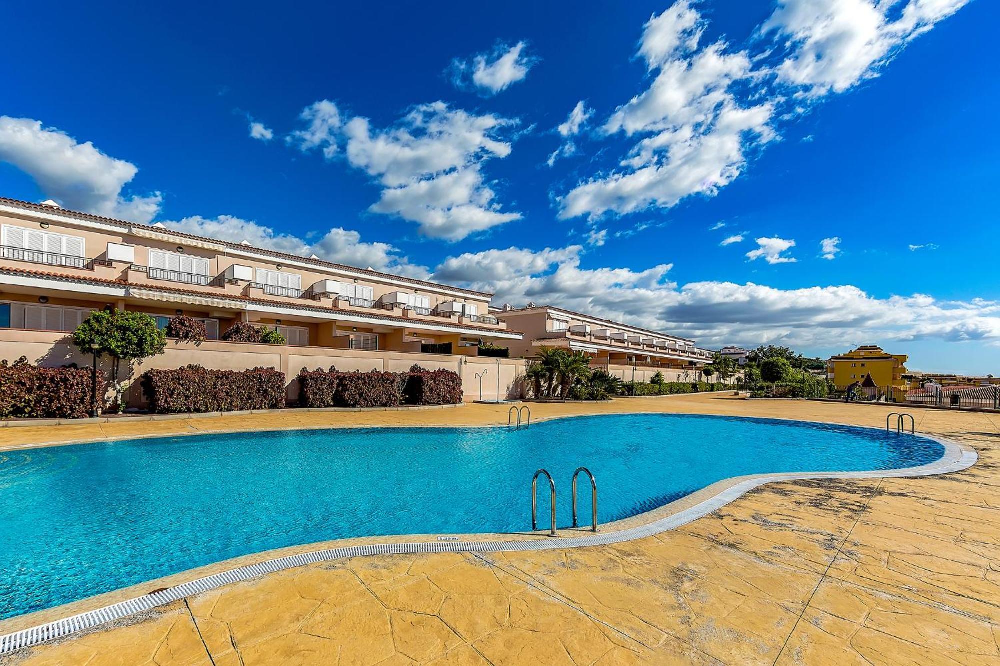 Spacious Ocean View Family Townhouse Puerto de Santiago  Bagian luar foto